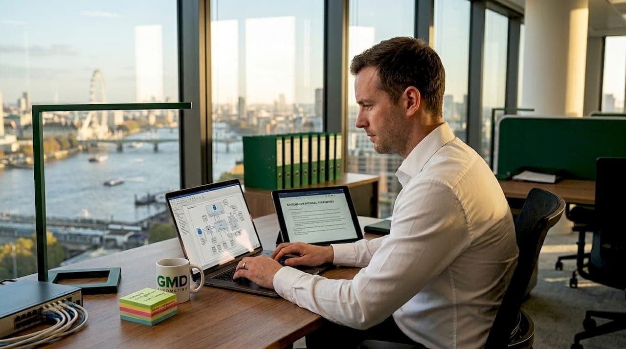 Scalable AI automation architecture for UK enterprises