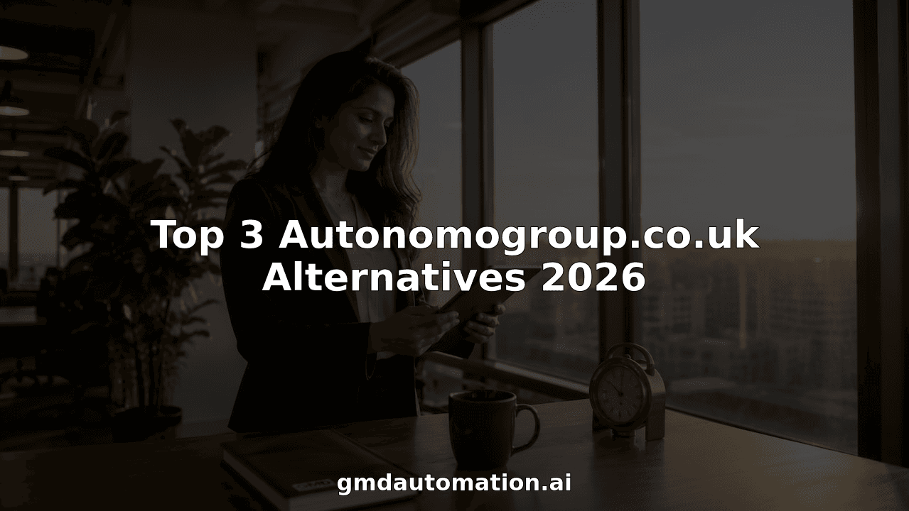 Top 3 Autonomogroup.co.uk Alternatives 2026